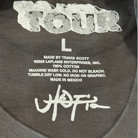 Travis Scott Utopia Circus Maximus Miami Exclusive 2024 Tour Tee *NEW*Size L - Picture 6 of 7
